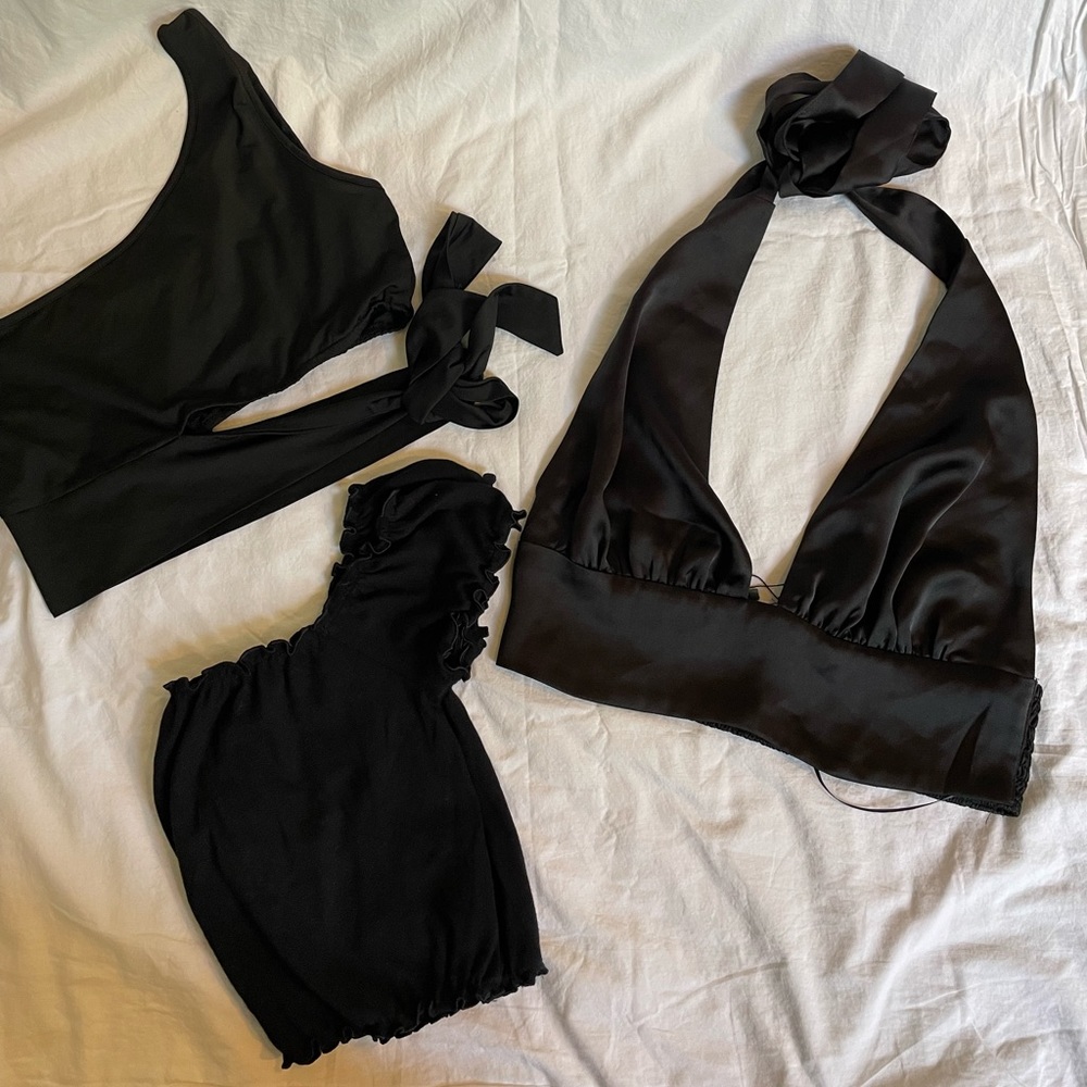 Women’s black tops 3 bundle